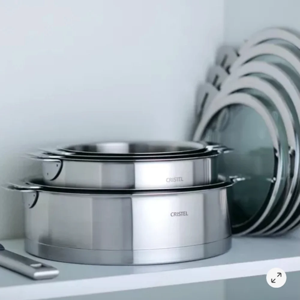 Cristel Stainless Steel Strate Rem Saute 5.5 Qt. + Lid, Retail Price $439.95US